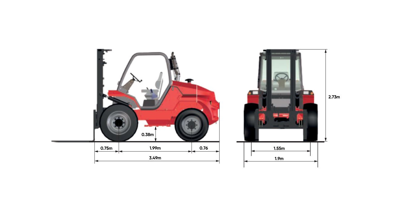 Manitou Telehandler Dimensions At Laverne Tyner Blog